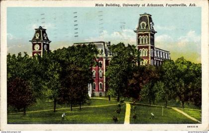 PC Fayetteville Arkansas USA, Main Building, University of Arkansas