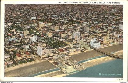 Long Beach California Luftaufnahme