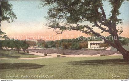 Oakland California Lakeside Park