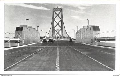 San Francisco California Oakland Bay Bridge Center Anchorage