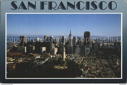 San Francisco California Tower San Francisco Stadtansicht