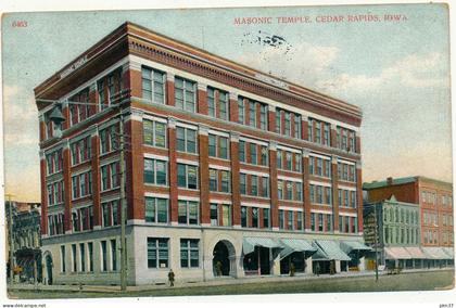 CEDAR RAPIDS, IA - Masonic Temple