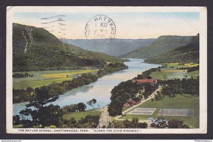 Postcard, United States, Chattanooga TN, The Baylor School