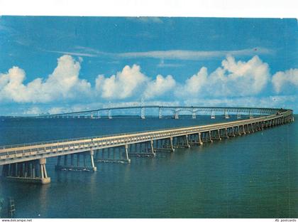 B542 US Maryland Chesapeake Bay Bridge vintage postcard