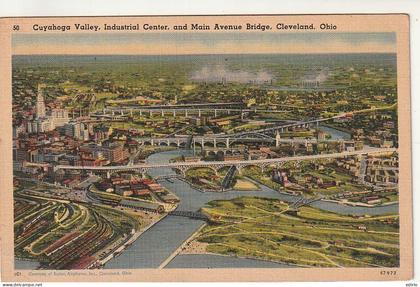 ***  OH ***  OHIO ***  Cuyahoga valley industrial center and main avenue  Brigde CLEVELAND       written TTB