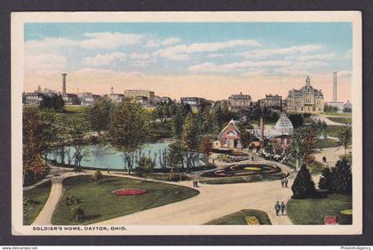 Postcard, United States, Dayton OH, Soldiers' Home