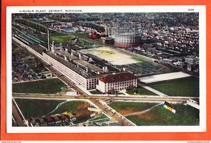 39578  DETROIT MI-Michigan USA ◉ LINCOLN Motor Company Factory Plant 1930s (•◡•) UNION NEWS Company 236
