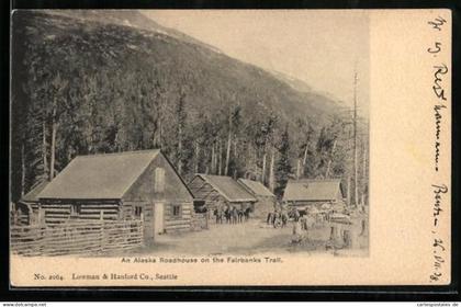 AK Fairbanks, AK, An Alaska Roadhouse on the Fairbanks Trail