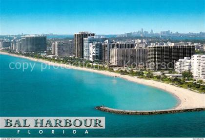 Bal Harbour Miami Beach Fliegeraufnahme North End of Miami Beach