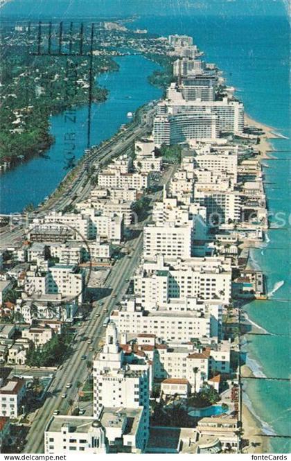 Miami Beach Fliegeraufnahme Gold Coast Queen Hotels