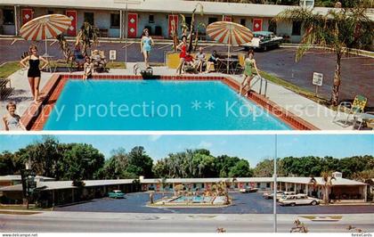 Ocala Florida USA Holiday Motel and Restaurant Pool