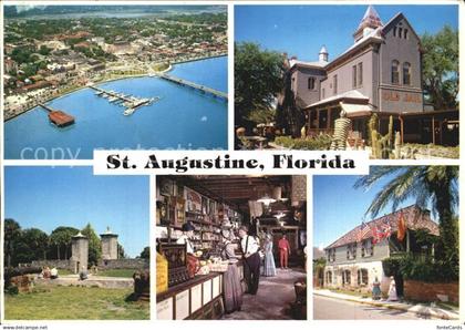 St Augustine Fliegeraufnahme Hafen