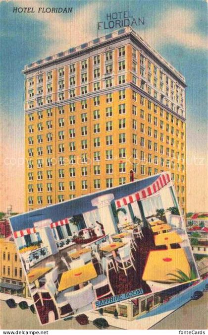 Tampa Florida USA Hotel Floridan Speisesaal