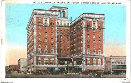 CPA Carte postale Etats Unis Fresno Hotel Californian 1930  VM91530