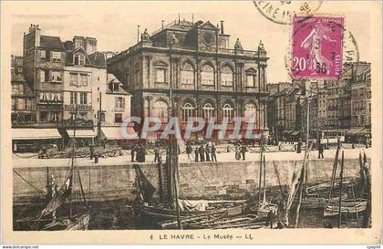 CPA Le Havre le Musee Bateaux