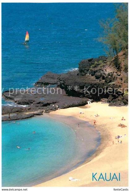Honolulu Kauai Lumahai Beach