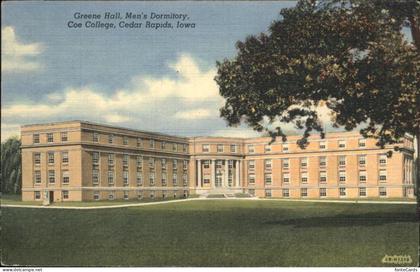 Cedar Rapids Iowa Greene Hall Men's Dormitory