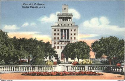 Cedar Rapids Iowa Memorial Coliseum
