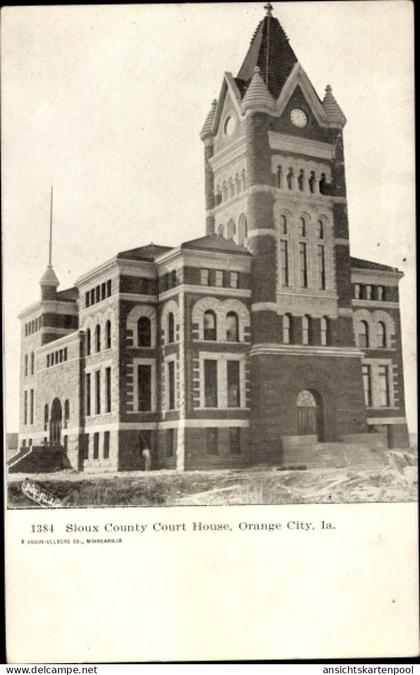 CPA Orange City Iowa, Sioux County Court House