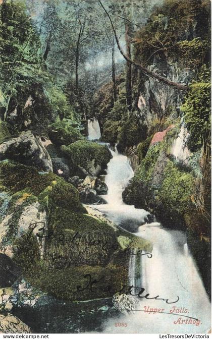 [-20%] ETATS-UNIS - Upper Falls - Arthoy - Vue dun petit cascade - dans la forêt - Carte Postale Ancienne
