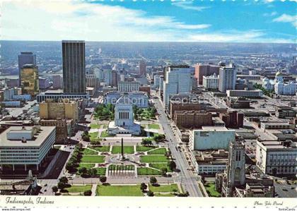 Indianapolis Indiana USA Stadtpanorama