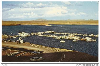 Page Arizona, Wahweap Marina Lake Powell Boat, c1960s Vintage Postcard