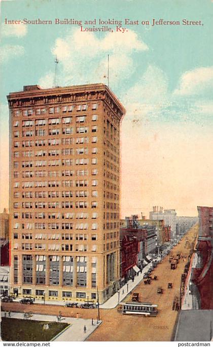 Usa - LOUISVILLE (KY) Inter-Southern Building and looking East on Jefferson Street