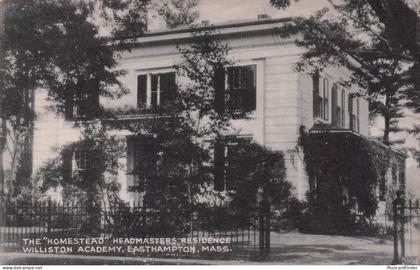 Headmaster Residence Williston Academy Easthampton Mass USA Postcard