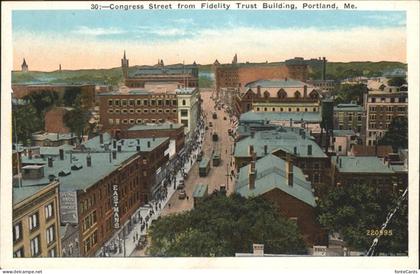 Portland Maine Congress Street