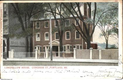 Portland Maine Longfellow House