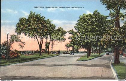 Portland Maine Western Promenade