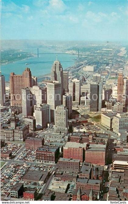 Detroit Michigan Majestic Detroit International Border City