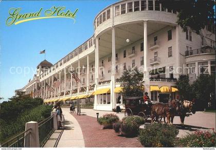 Mackinac Island Grand Hotel Pferdekutsche