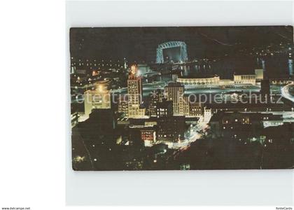 Duluth Minnesota Skyline bei Nacht