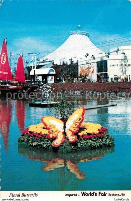 Spokane Missouri Floral Butterfly