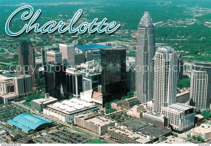 Charlotte North Carolina Fliegeraufnahme