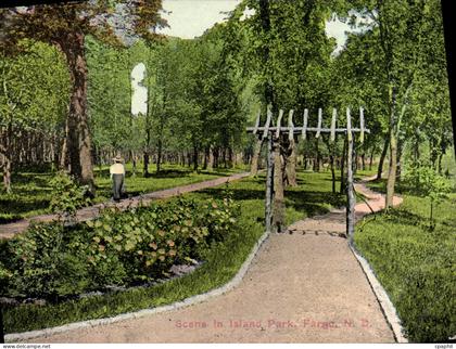 CPA Scene In Island Park Fargo N D