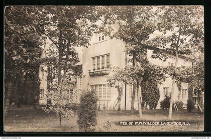 AK Lakewood, NJ, Res. of W.W. Willock