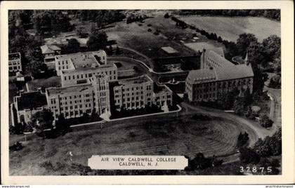 CPA Caldwell New Jersey, Air view Caldwell College, Flugbild