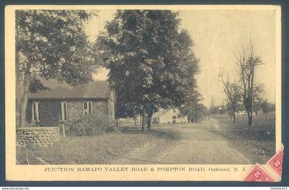 USA New Jersey NJ Oakland Junction Ramapo Valley Road & Pompton Road