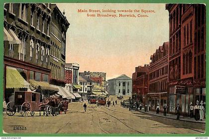 ak7278 - USA - VINTAGE POSTCARD - Connecticut, Norwich