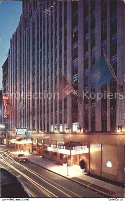 New York City Hotel Edison