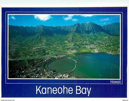 Carte Postale - Etats Unis - Hawaï - Oahu - Kaneohe Bay - Aerial view - Vue aérienne - Etat de Hawaï - Hawaï State - CPM