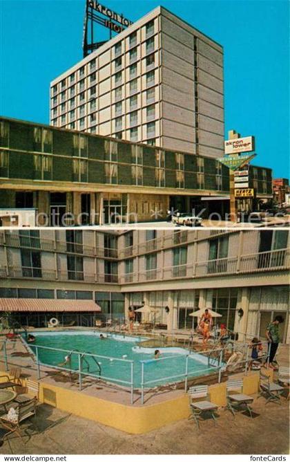 Ohio Akron Tower Motor Hotel