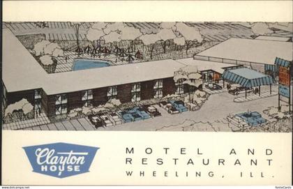 Wheeling Illinois Motel Restaurant  Clayton House