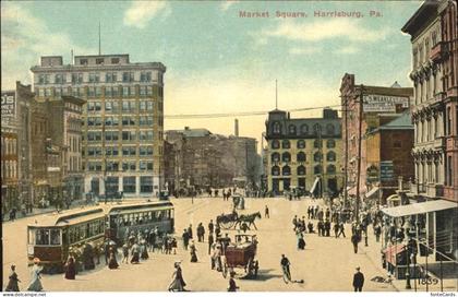 Harrisburg Pennsylvania Market Square tram