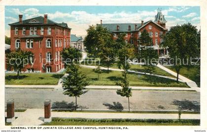 Huntington Pennsylvania General view of Juniata College and Campus