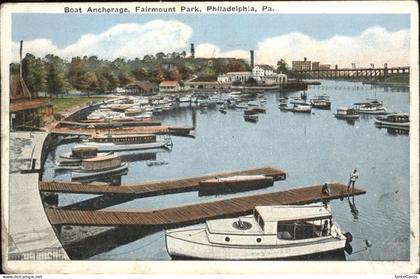 Philadelphia Pennsylvania Boat Anchorage
Fairmount Park