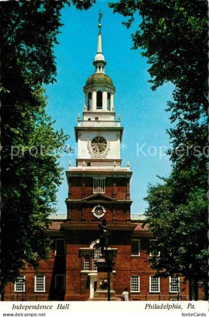 Philadelphia Pennsylvania Independence Hall