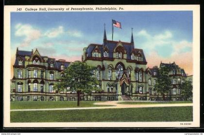 AK Philadelphia, PA, College Hall, University of Pennsylvania